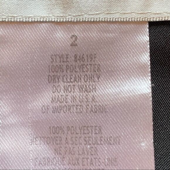 David’s Bridal strapless black tule mini dress. - Picture 6 of 12